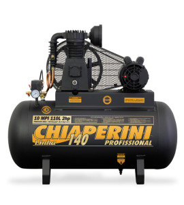 Compressor de Ar Alternativo Pistão Chiaperini 110L 2HP Bivolt 10 MPI MPI
