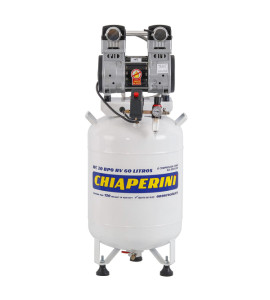 Compressor de Ar Odontológico Chiaperini 60L 2HP 127V (110V) MC 10 BPO