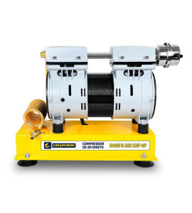Compressor Chiaperini 5 Adi Ar Direto 120 Libras 1 Cv 220v Isento De Óleo Sobre Base