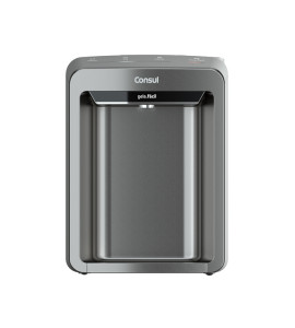 Purificador de Água Consul Gelada Fria e Natural com Refrigeração Eletrônica CPB33AF Cinza Bivolt