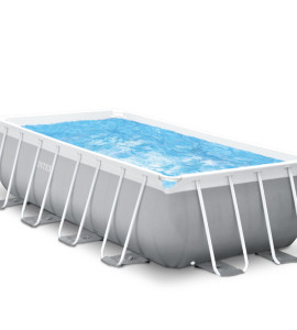 Piscina de Armar Retangular 10.874L com Bomba 127V(110V) Prism Intex