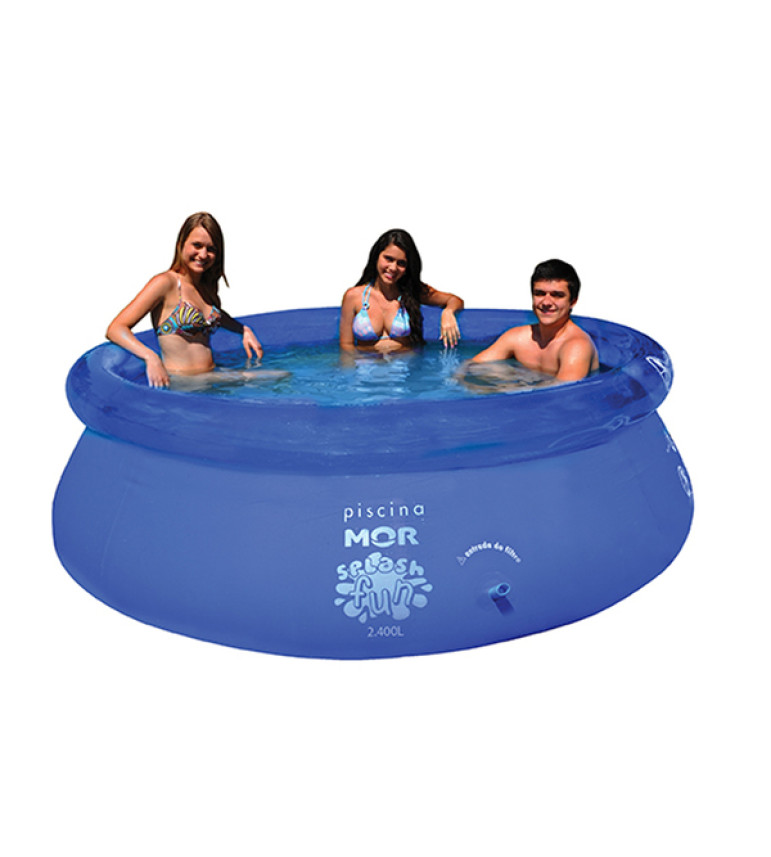 Piscina Inflável Redonda 2.400L Mor