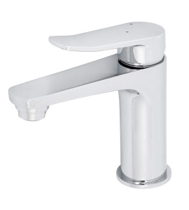 Torneira Monocomando de Pia para Banheiro com Bica Baixa Cromada Bora Sensea