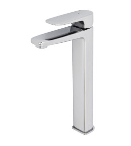 Torneira Monocomando de Pia para Banheiro com Bica Alta Cromada Remix Sensea