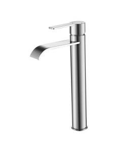 Torneira Monocomando de Pia para Banheiro com Bica Alta Cromada Hao Sensea