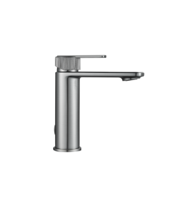 Torneira Monocomando de Pia para Banheiro com Bica Baixa Chumbo Neo Sensea